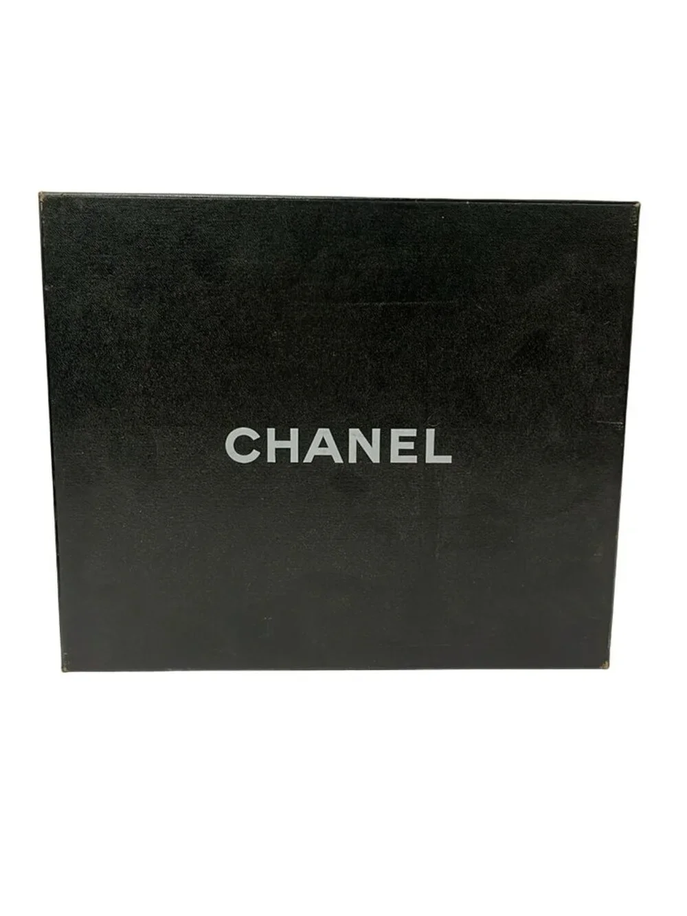 Chanel Short Boots Black Chain Wedge Sole Lambskin